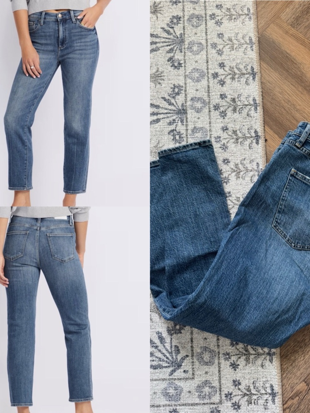 Pistola Monroe Crop Denim